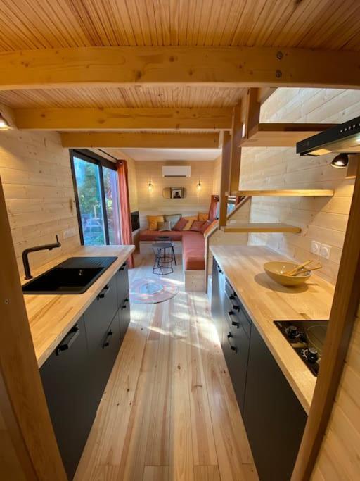 Tiny House Atypique Tout Confort 4 Pers Jardin La Garde  Extérieur photo