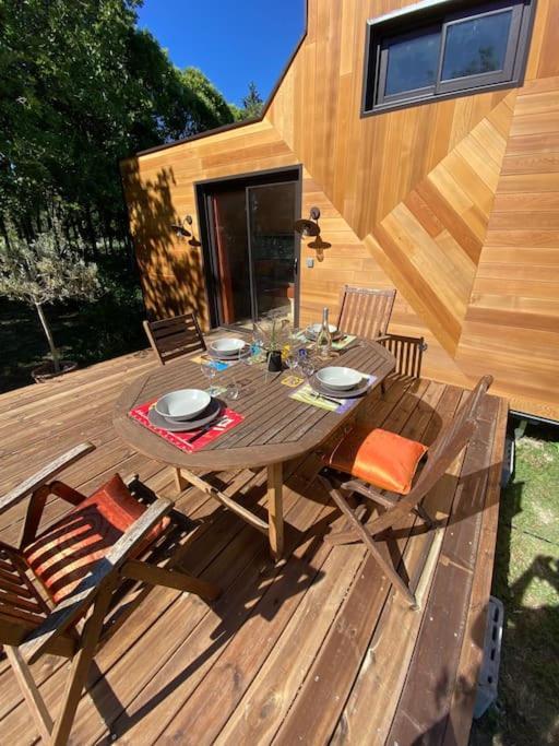 Tiny House Atypique Tout Confort 4 Pers Jardin La Garde  Extérieur photo